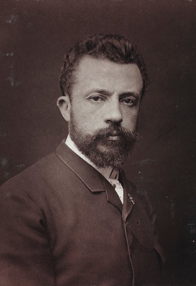 Portrait of the Belgian Painter Évariste Carpentier by Charles Michelez