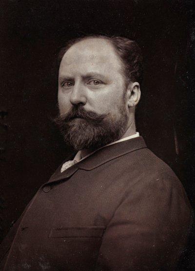 Portrait of the French Painter Paul Louis Narcisse Grolleron by Charles Michelez