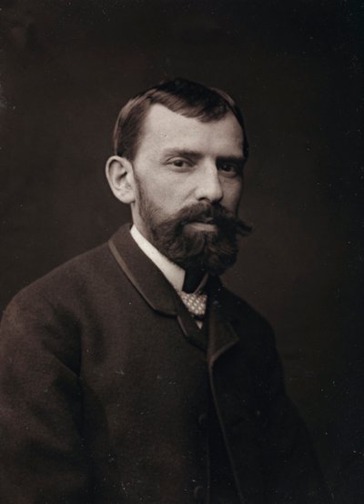 Portrait of the French Painter Victor Gabriel Gilbert by Charles Michelez