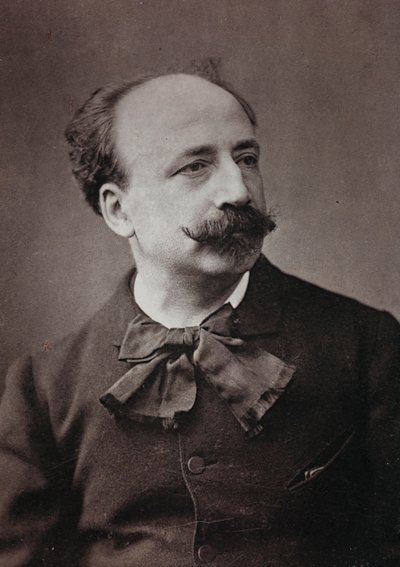 Portrait of the French Painter Louis Deschamps by Charles Michelez