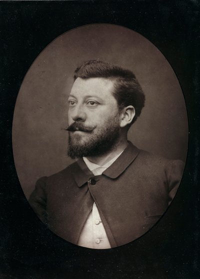 Portrait of the French Painter Morot Aimé by Charles Michelez