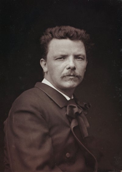 Portrait of the French Painter Eugène Carrière by Charles Michelez