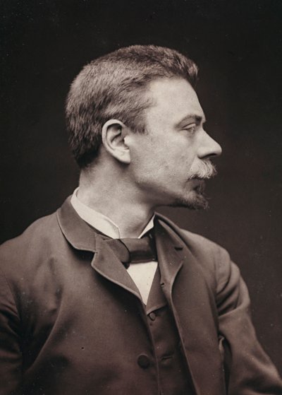 Portrait of the French Painter Joseph Paul Meslé by Charles Michelez