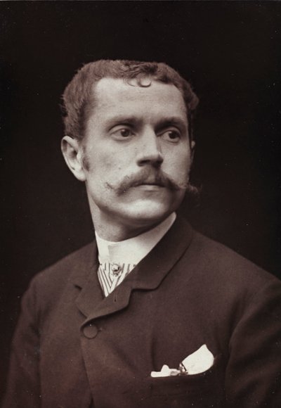Portrait of the Artist Louis Fernandez Pelez De Cordova by Charles Michelez