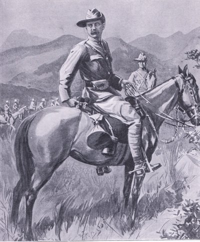 Brigadier-General Lumer, from After Pretoria: The Guerilla War by Charles Mills Sheldon