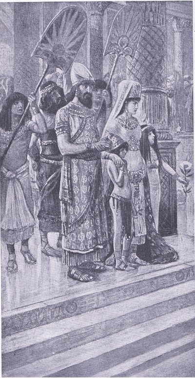 Solomon on the Steps of His Throne by Charles Mills Sheldon