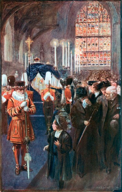 The Lying-in-State of King Edward VII by Charles Mills Sheldon