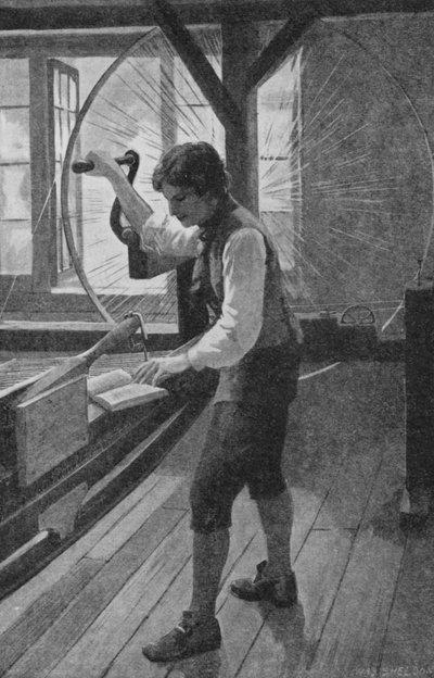 David Livingstone Began His Working Life at the Loom by Charles Mills after Sheldon