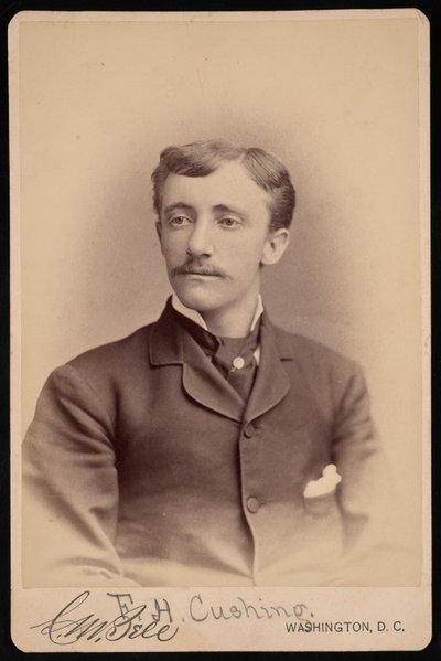 Portrait of Frank Hamilton Cushing by Charles Milton Bell