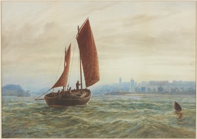 Off North Shields by Charles Napier Hemy