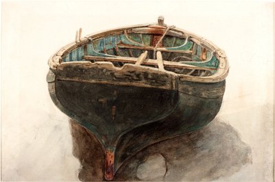 Study of a Dinghy by Charles Napier Hemy