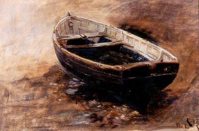 Study of a Dinghy, 1901 by Charles Napier Hemy
