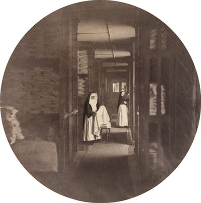 Imperial Asylum of Vincennes: the Laundry by Charles Nègre