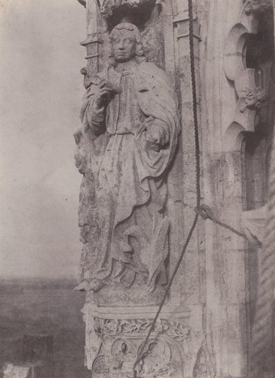 Saint John the Evangelist, Chartres Cathedral by Charles Nègre