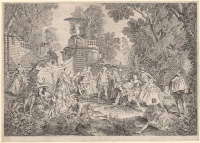 The Game of Blind Mans Bluff, 1739 by Charles Nicolas Cochin