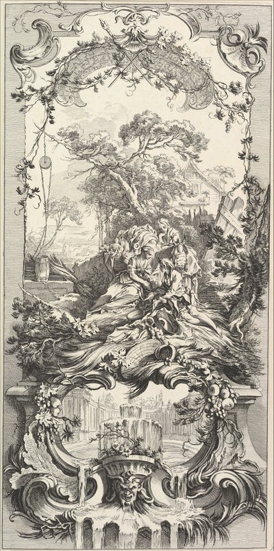 Triumph of Pomona by Charles Nicolas Cochin