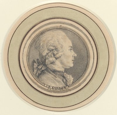 J.B. Cardon by Charles Nicolas Cochin II