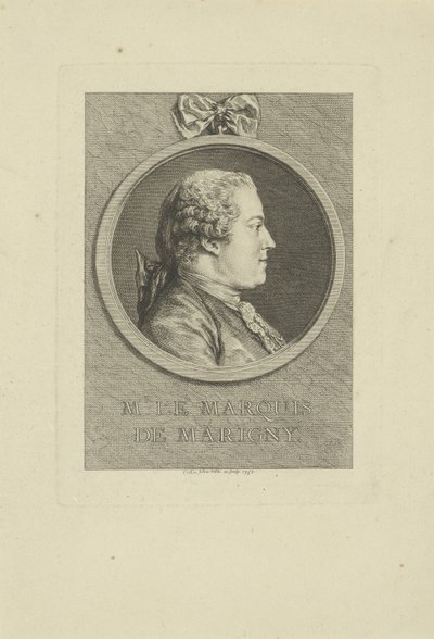 Abel-François Poisson de Vandières, Marquis de Marigny by Charles Nicolas Cochin the younger