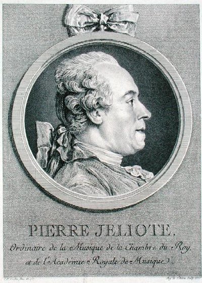 Pierre Jeliote engraved by Augustin de Saint-Aubin 1771 by Charles Nicolas II (after) Cochin