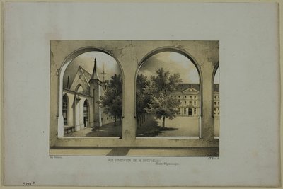 Interior View of the Recreation Ground by Charles Nicolas Lemercier