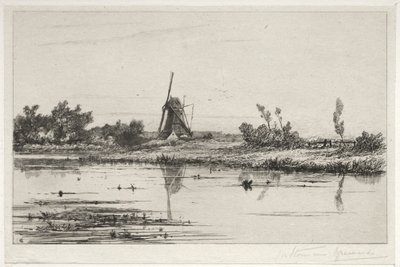 The Table at Gein by Charles Nicolas Storm van 