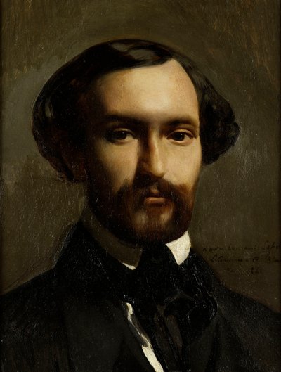Portrait of the composer Charles Gounod by Charles Octave Blanchard