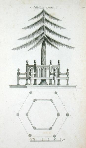 A Gothic Seat, from 