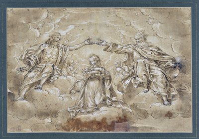 Coronation of the Virgin by Charles Parrocel