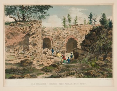 Old Casemates - Interior Fort Putnam, West Point by Charles Parsons