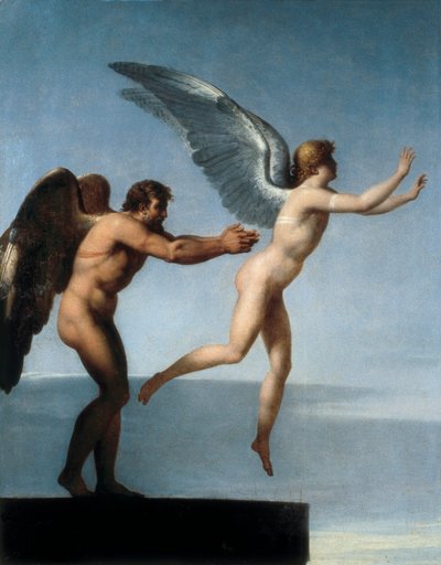 Dedalus and Icarus by Charles Paul Landon