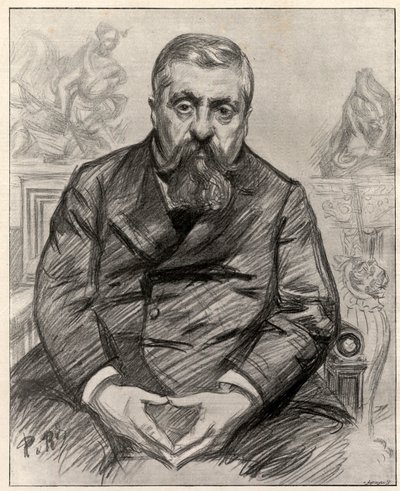 Portrait of Charles Alexandre Dupuy (1851-1923), French statesman by Charles Paul Renouard