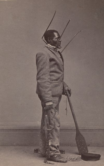 Wilson, Branded Slave from New Orleans, 1863 by Charles Paxson