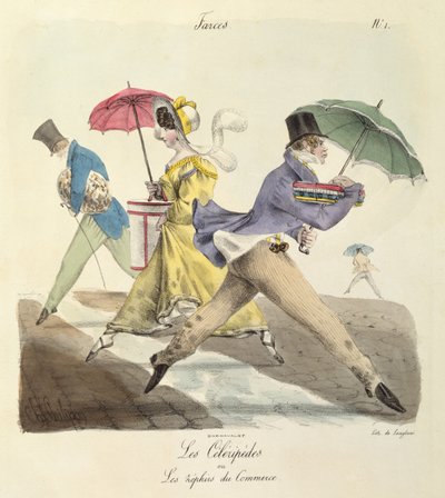 The Celeripedes or, The Zephyrs of Commerce by Charles Philipon