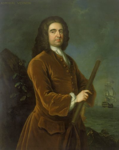 Admiral Edward Vernon by Charles Philips