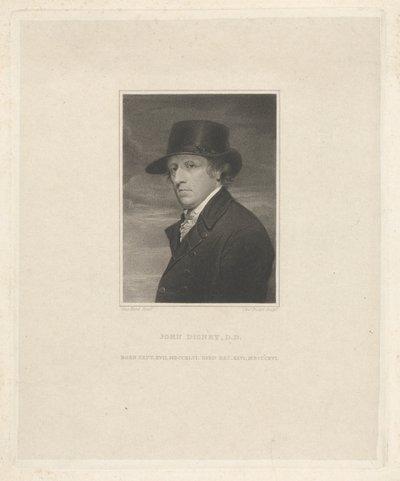 John Disney D.D., born Sept. 17, 1746, Died Dec. 26, 1816 by Charles Picart
