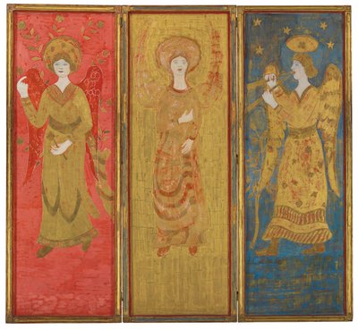 Three-Panel Screen (reverse) by Charles Prendergast