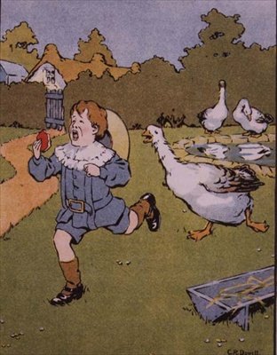 The Gander Chases Teasing Georgie (from 