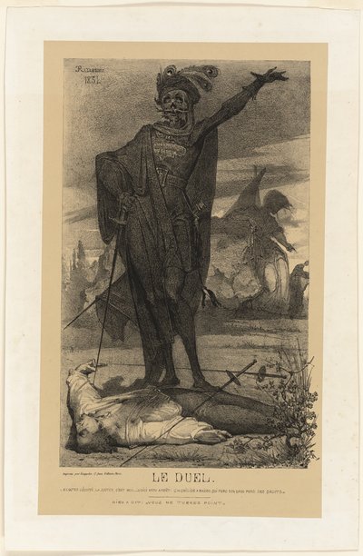 The Duel by Charles Rambert