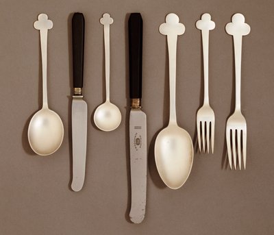 Electroplated table service, for E. Bingham & Co., c.1906 by Charles Rennie Mackintosh