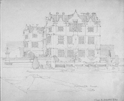 Montacute House, c.1893-1920 by Charles Rennie Mackintosh
