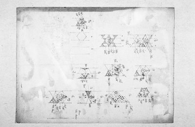 Plan of Mosaics, Orvieto Cathedral, Interior, 1891 by Charles Rennie Mackintosh