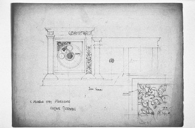 S. Maria dei Miracoli Altar Screen, 1891 by Charles Rennie Mackintosh