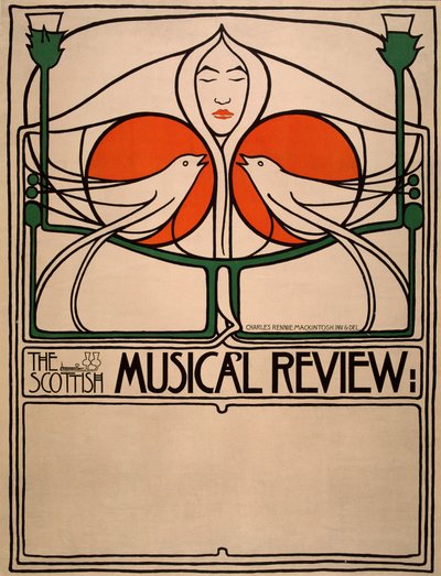 Scottish Musical Review by Charles Rennie Mackintosh