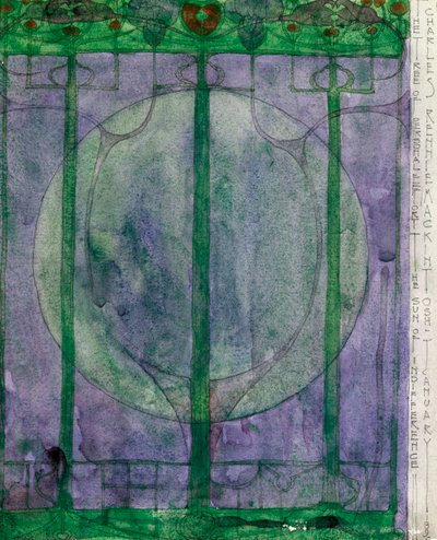 The Tree of Personal Effort by Charles Rennie Mackintosh