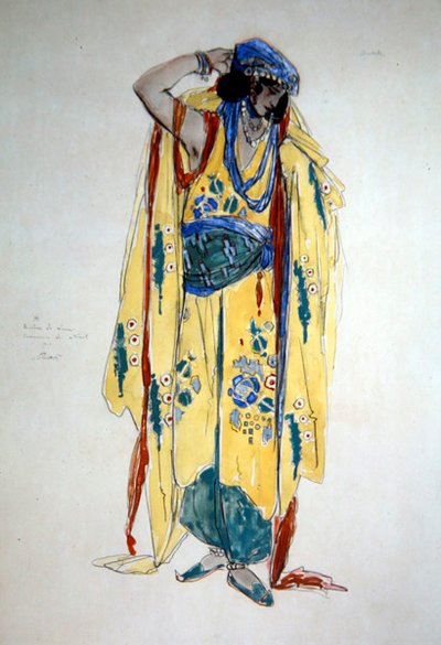 Costume design for Oulade, c.1920 by Charles Ricketts