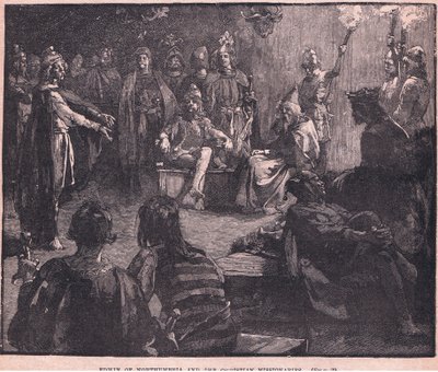 Edwin of Northumbria and the Christian Missionaries by Charles Ricketts