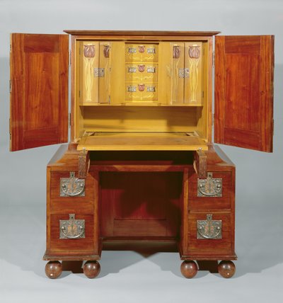 Cabinet - front open, 1898 by Charles Robert Ashbee