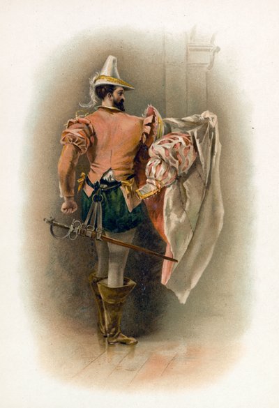 Petruchio from the Taming of the Shrew by Charles Robert Leslie