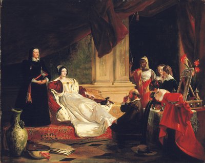 Sancho Panza in the Apartment of the Duchess by Charles Robert Leslie