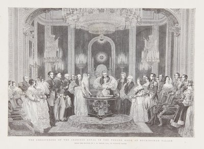 The Christening of Victoria, Princess Royal by Charles Robert Leslie